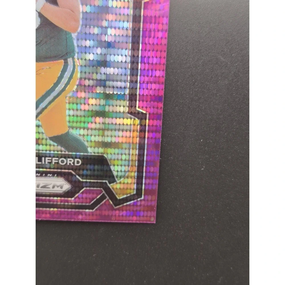2023 Panini Prizm Sean Clifford‎ #338 Rookies Purple Pulsar Prizm (RC) Packers